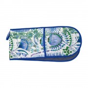 Double Oven Mitt | Bush Botanical | Linen